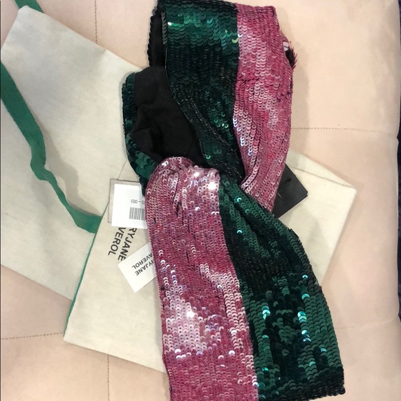 Mary Jane Claverol beaded head band - Picture 1 of 3